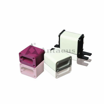 Thermal Shock Resistance 250 Degrees Alumina Ceramic Components with Water Absorption Zero and Bulk Density 3.6 to 3.9 Grams per Cubic Centimeter